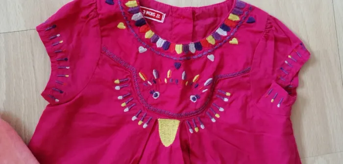 Lot de 2 robes Dpam 3 mois - photo numéro 5