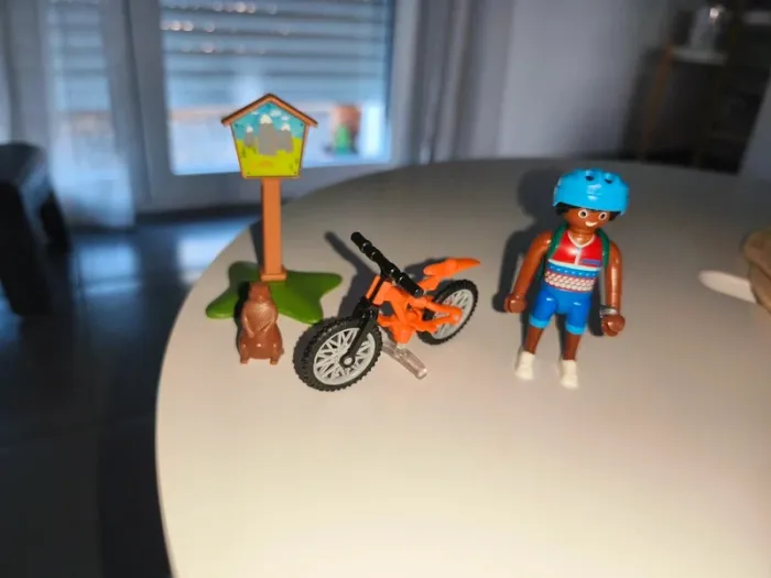 Playmobil randonnée cycliste
