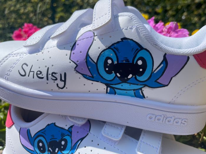 Basket Customisées Stitch - photo numéro 4