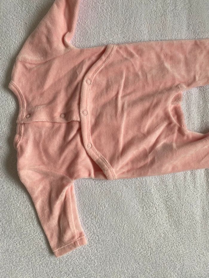 Pyjama velours neuf 0 mois - photo numéro 5
