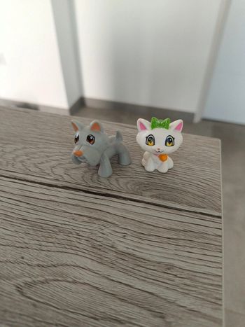 Chat et chien pinypon