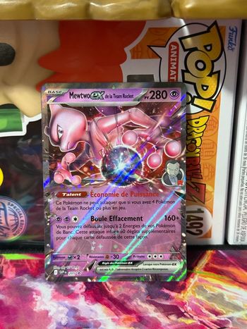 Pokémon Mewtwo EX de la team rocket promo 205