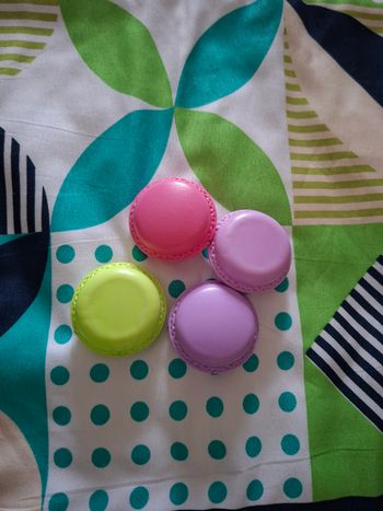 Lot macarons pour dînette 