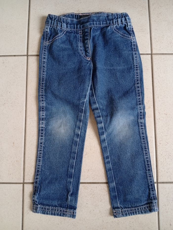 Pantalon jeans fille 3 ans In Extenso