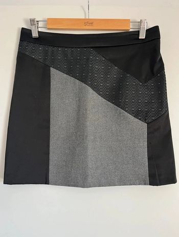 Jupe noire et grise Sinéquanone
