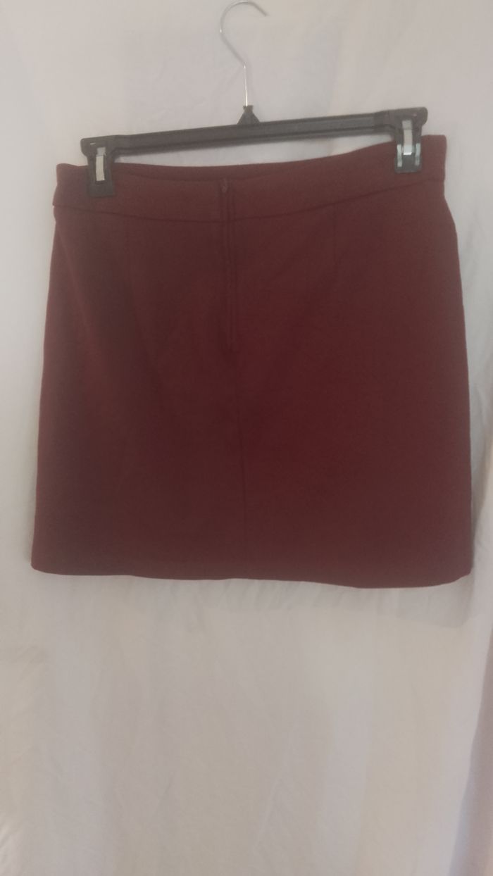 Jupe bordeaux - photo numéro 2