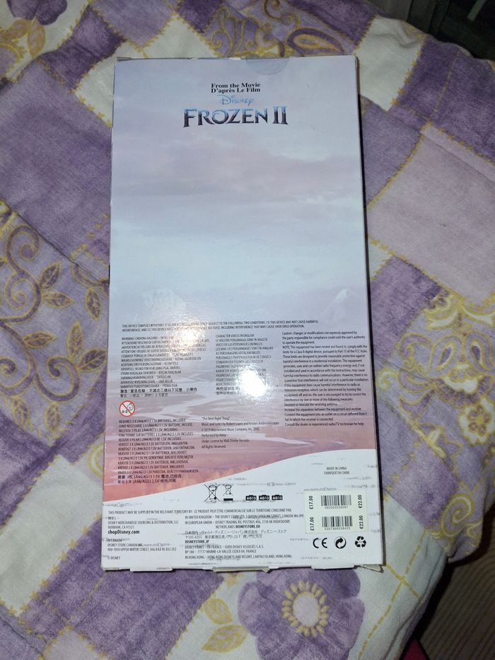 Poupée disney store Anna singing frozen2 - photo numéro 2