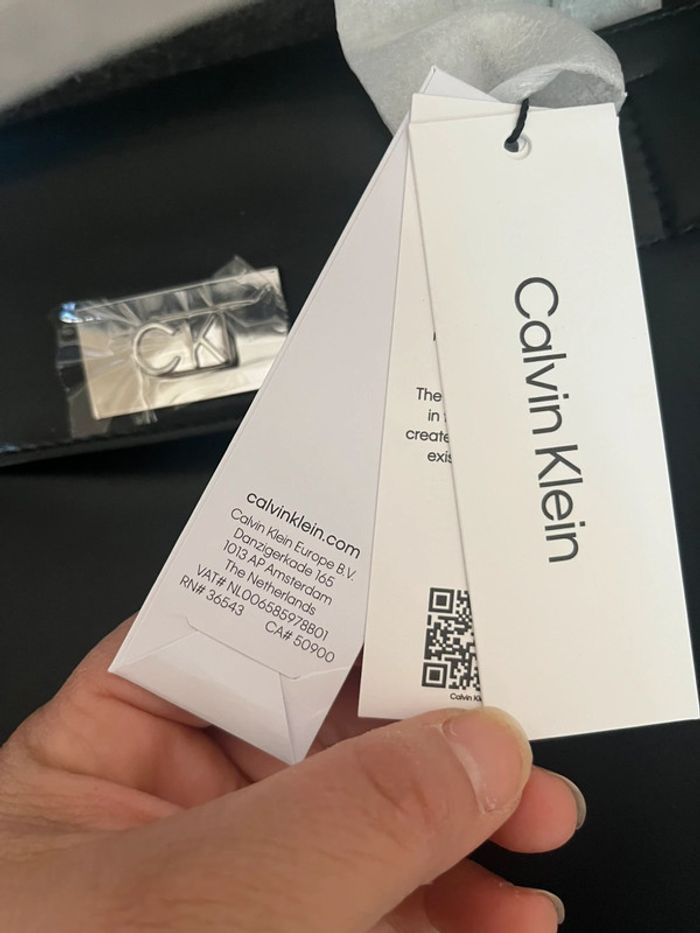 Sac à mains noir Calvin Klein - photo numéro 3