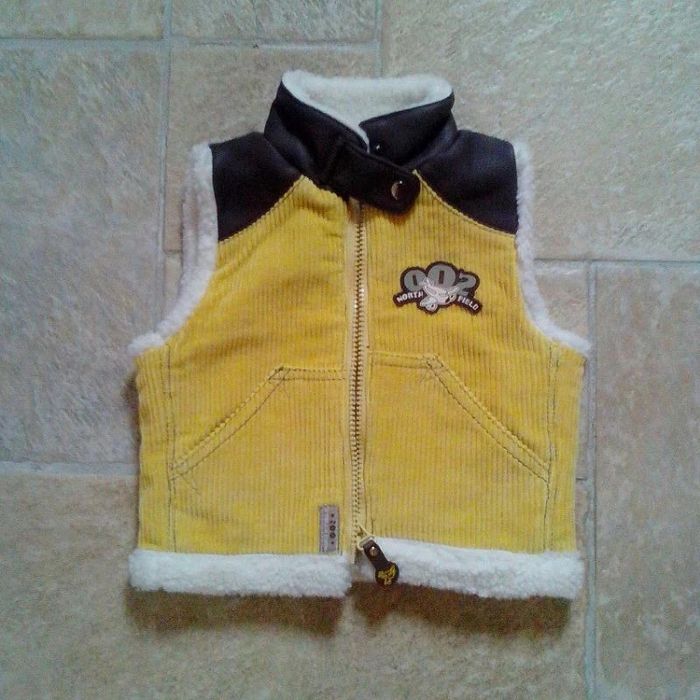 Gilet sans manche style Aviateur 6 mois "North Field"