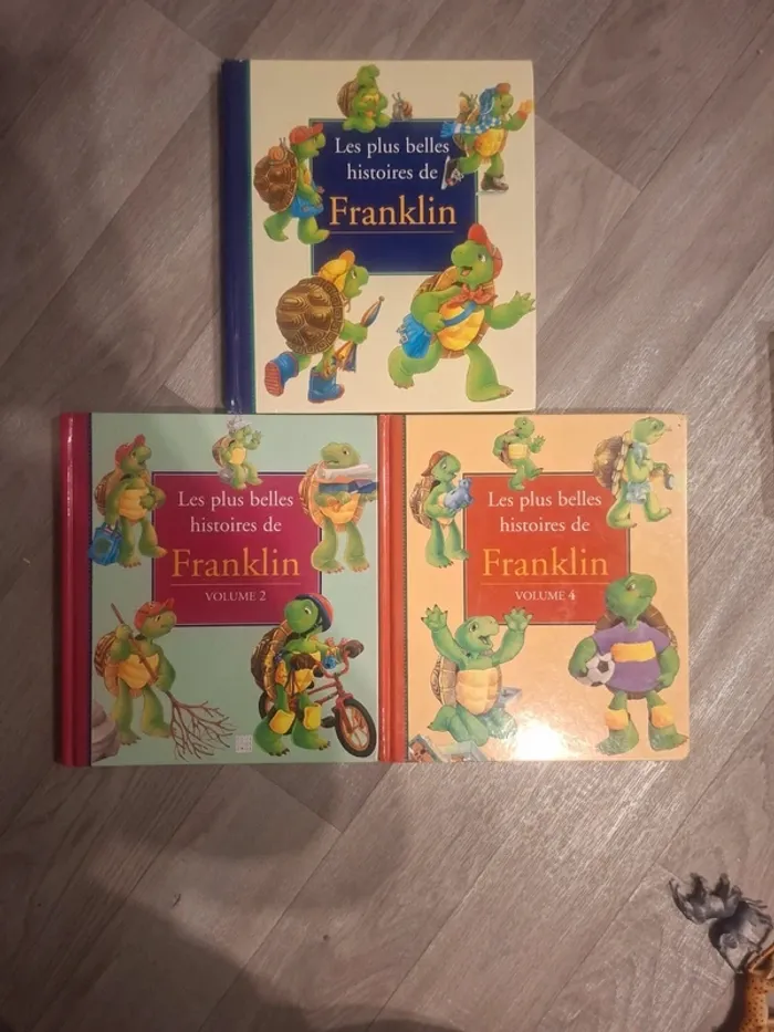 Lots 3 livres franklin