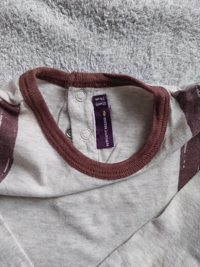 T-shirt manches longues sergent major - photo numéro 3