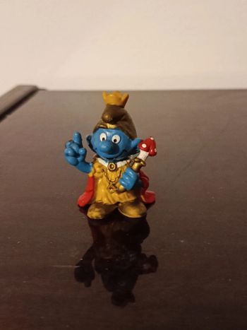 Le roi des Schtroumpfs vintage