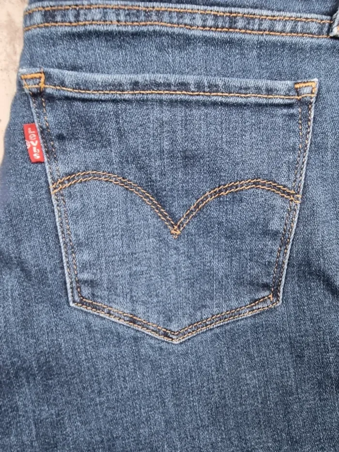 Jean Levi’s 711 Skinny – Bleu – Taille 38 Femme - photo numéro 9