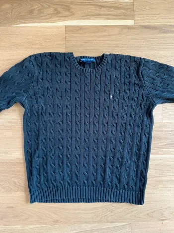 Pull Torsadé Ralph Lauren - Gris - Taille XL