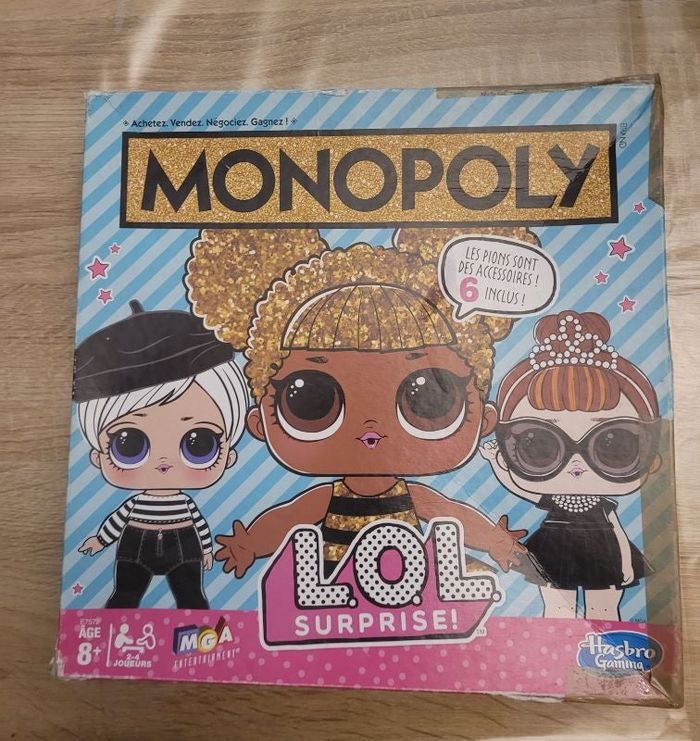 🌼 Monopoly Poupée LOL