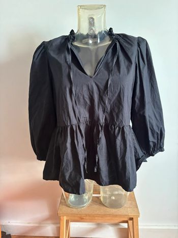 Blouse noir pull&bear taille M