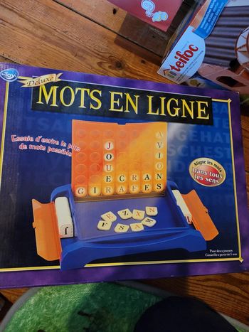 Jeu de société Mots en Ligne beToys lettres stratégie