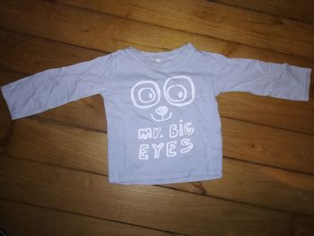 Tee shirt manches longues 18 mois 1€