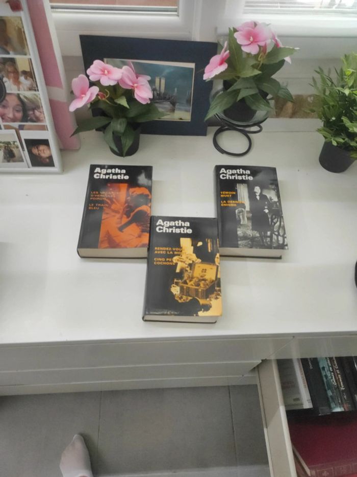 Lot de 6 livre Aghatha Christie