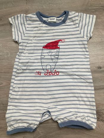 Pyjama court été 12 mois TAO