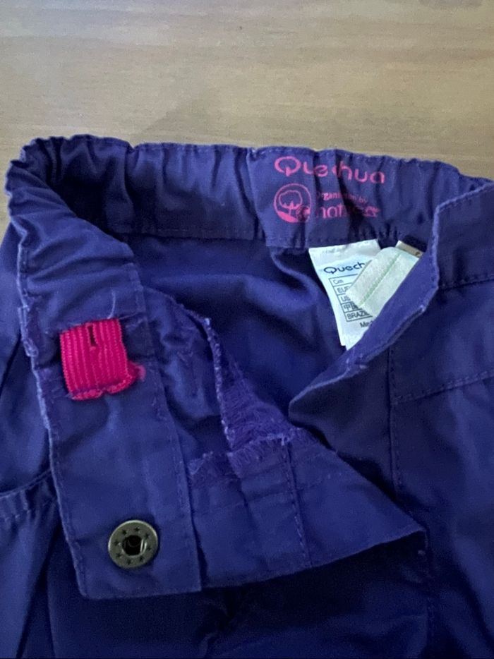 Pantalon/Pantacourt mauve Quechua 18 mois - photo numéro 3
