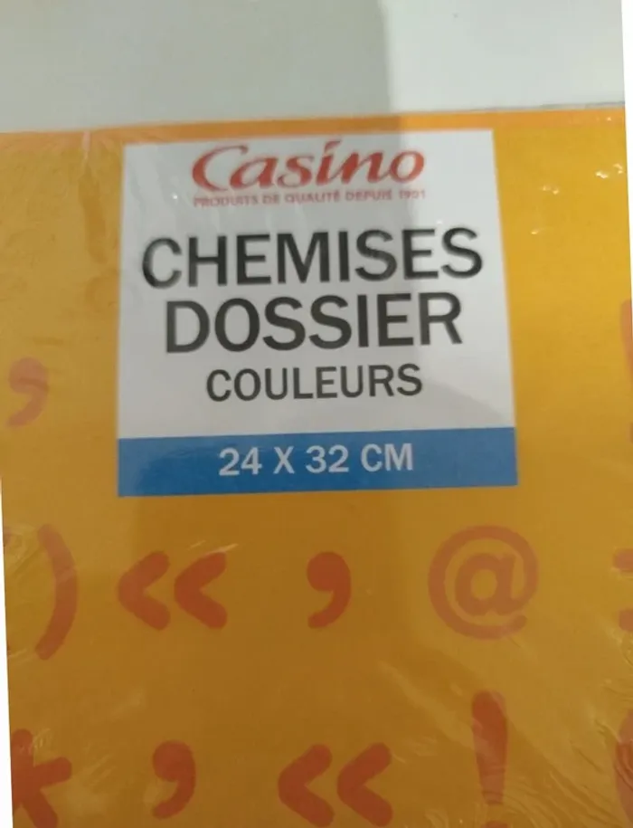 Chemise dossiers x15 marque Casino - photo numéro 3