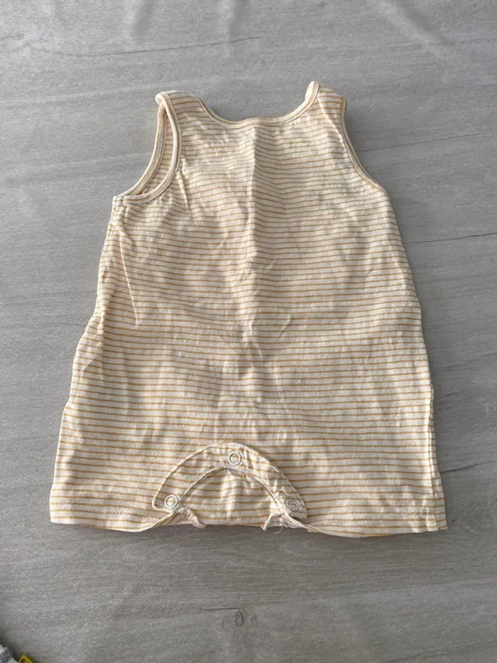 Lot de 4 grenouillères bébé garçon 3 mois C&A - photo numéro 4