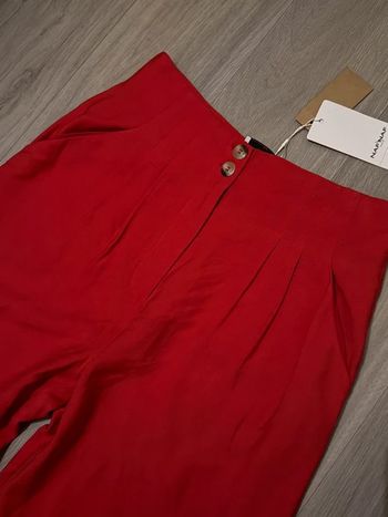 Pantalon rouge Naf Naf – taille 36 – neuf avec étiquette