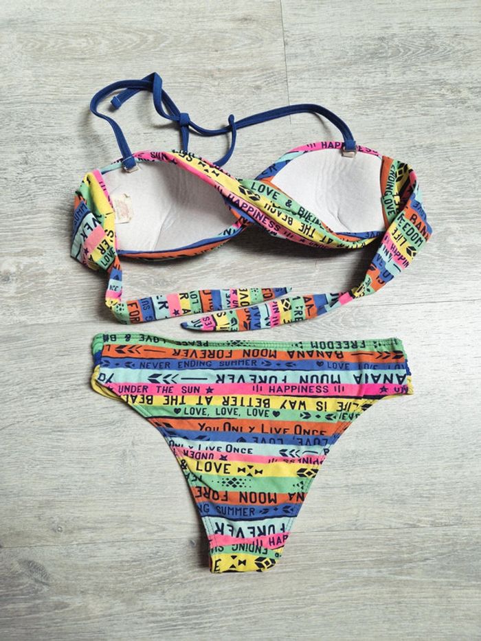 Maillot de bain bikini 2 pièces Banana Moon taille 36 - photo numéro 5
