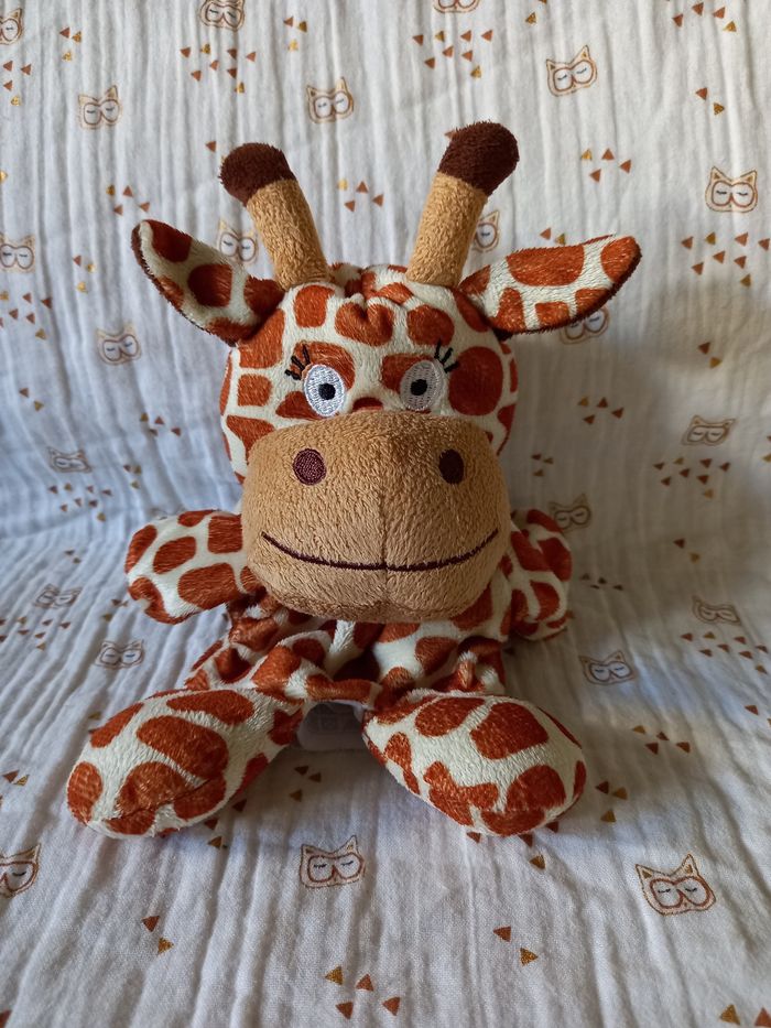 Doudou girafe marionnette Maison du Monde