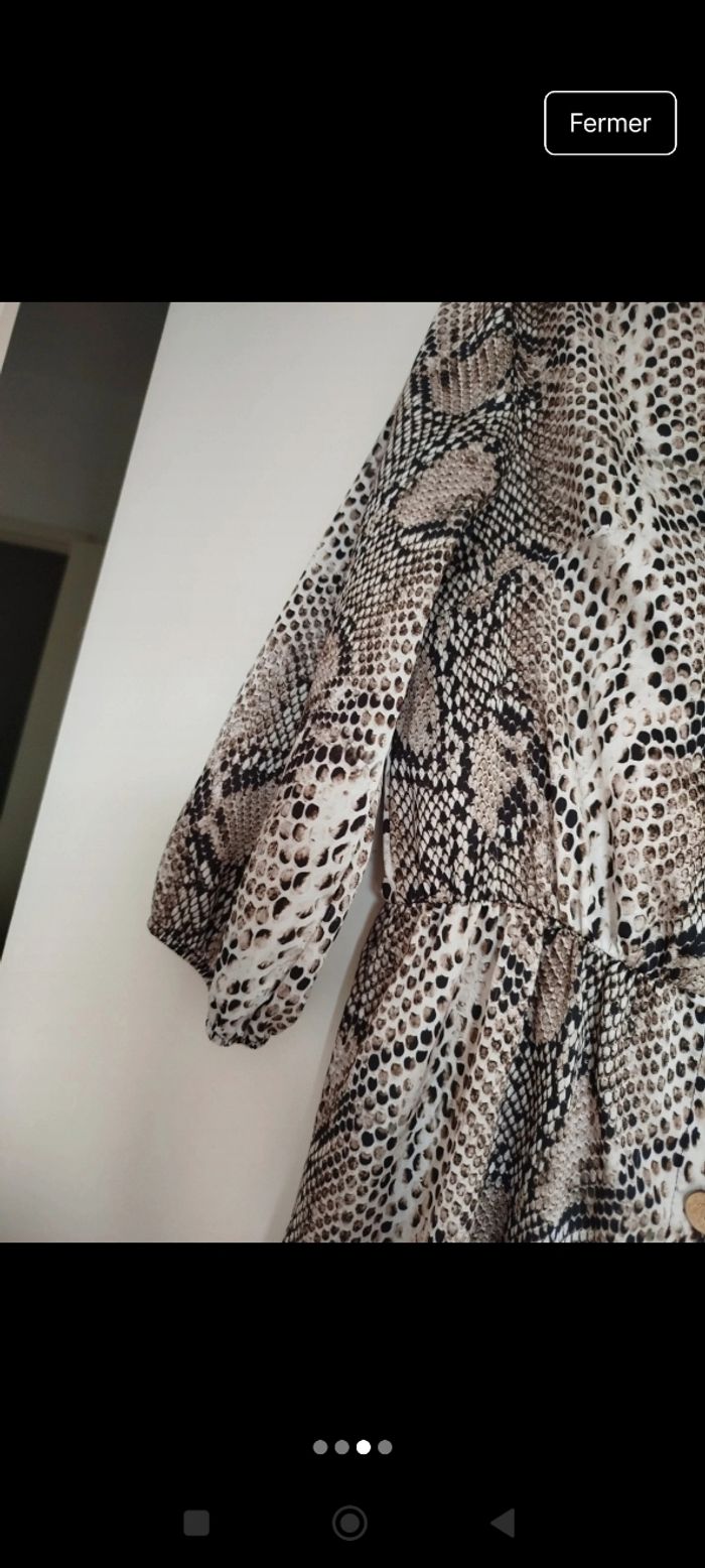 Jolie robe motif serpent - photo numéro 3