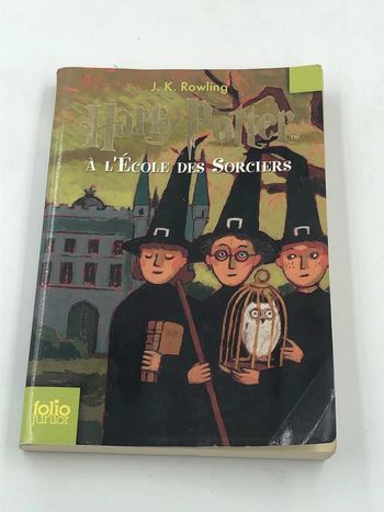 Livre Harry Potter à l’école des sorciers J.K Rowling très bon état