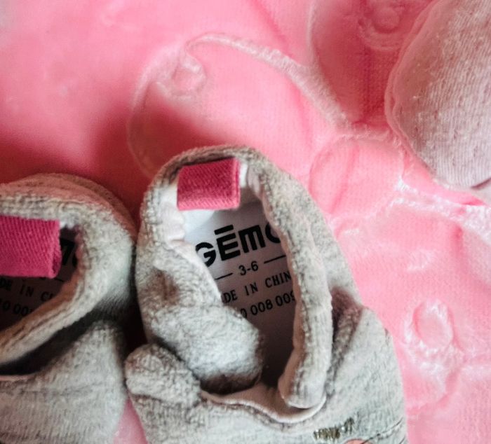 Chaussons bébé fille 3/6 mois - photo numéro 2