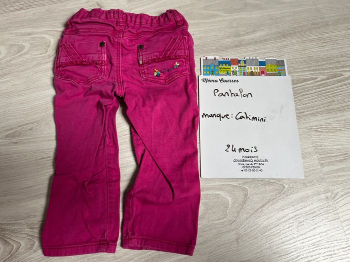 Pantalon fille 24 mois - photo numéro 3