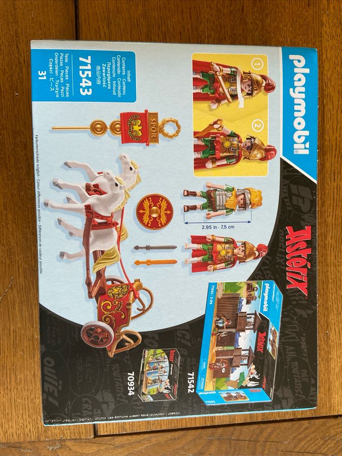 Playmobil Astérix 71543 – Chariot romain avec soldats (neuf) - photo numéro 2
