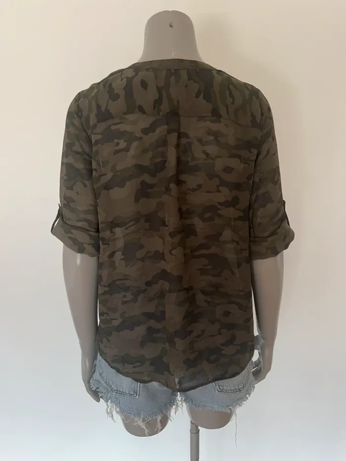 Blouse militaire manches longues GAP taille M - photo numéro 4