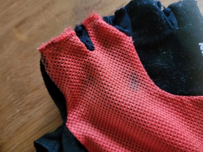 Gants mitaines vélo VTT Btwin 12 ans - photo numéro 2