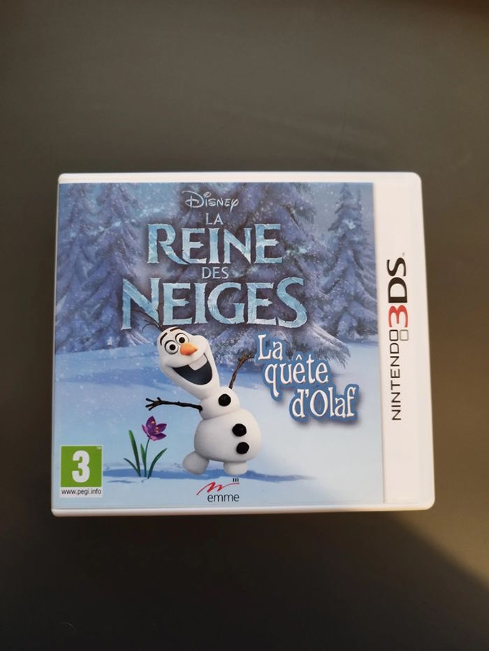 Disney La Reine des Neiges Nintendo 3DS