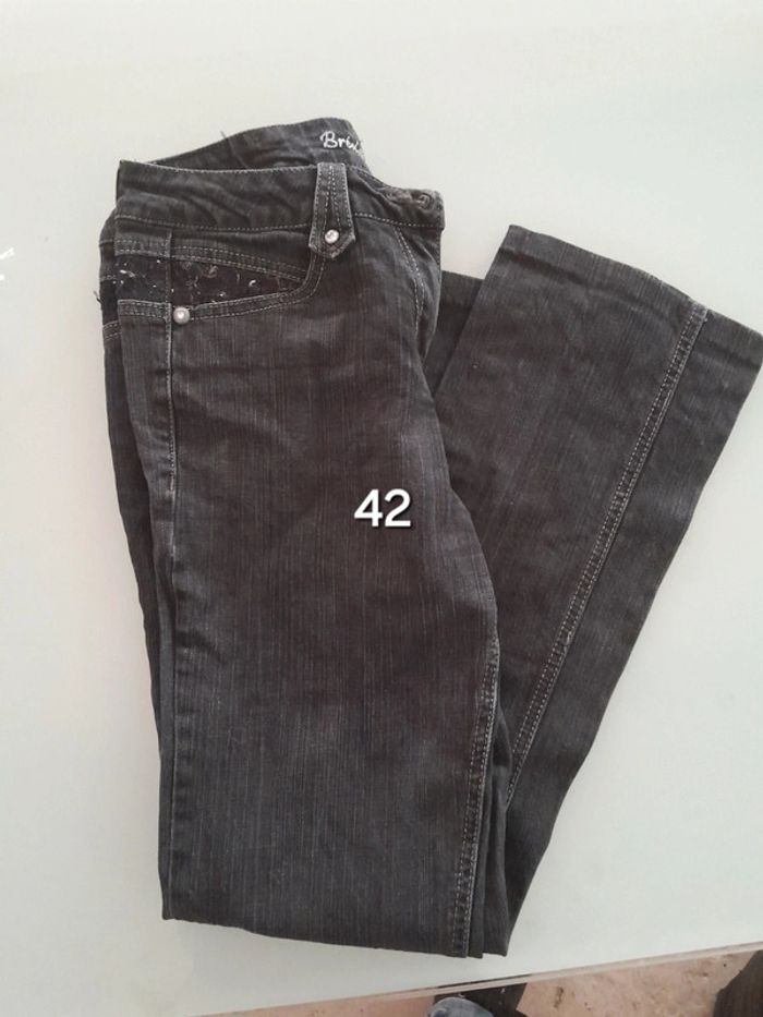 Jean femme noir 42