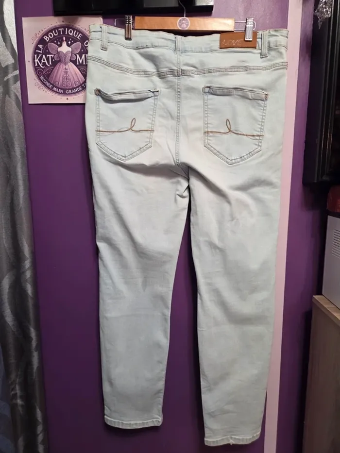 Jean stretch slim leg T48 M&S Mode - photo numéro 4