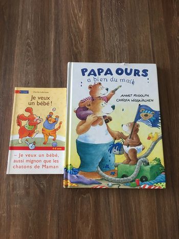 Papa ours a bien du mal