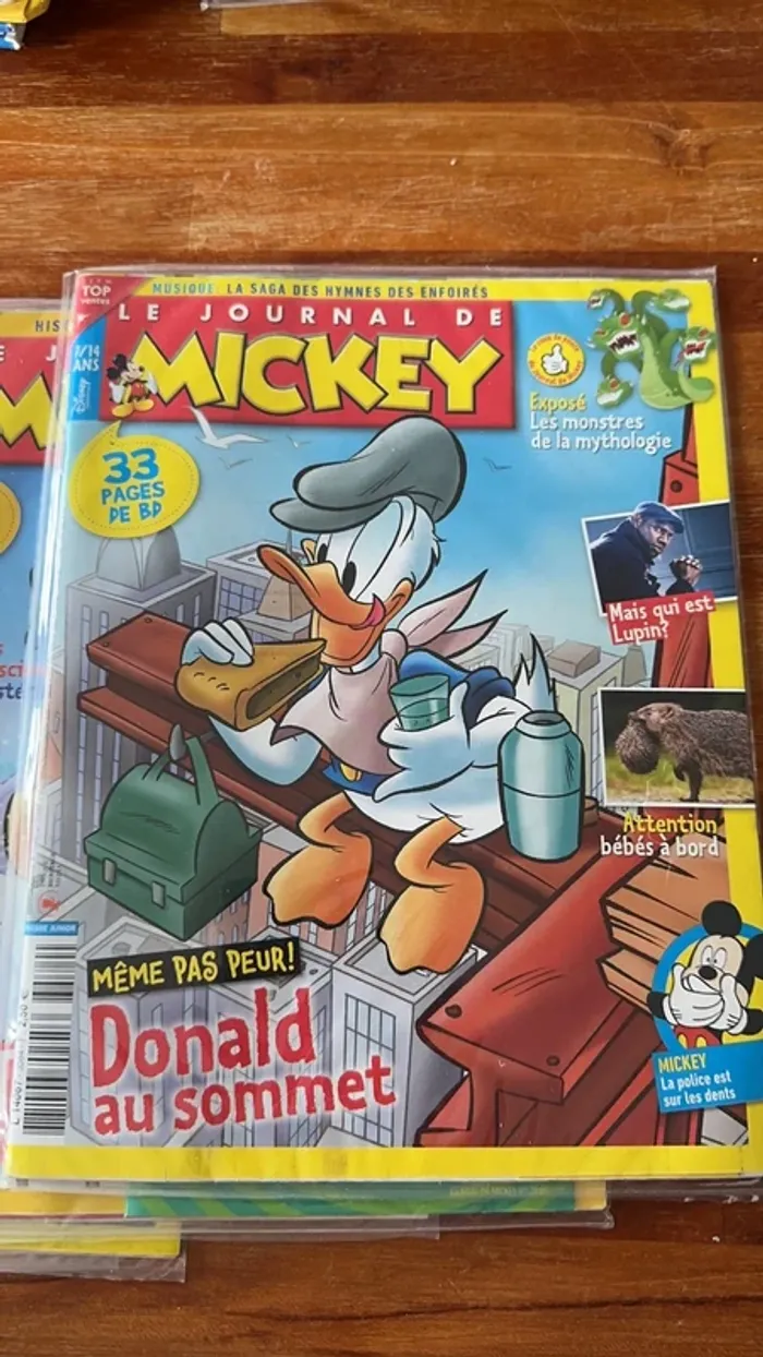 Lot 10 magazines le journal de Mickey - photo numéro 7