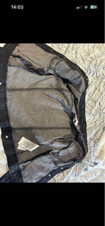 veste en jean 
