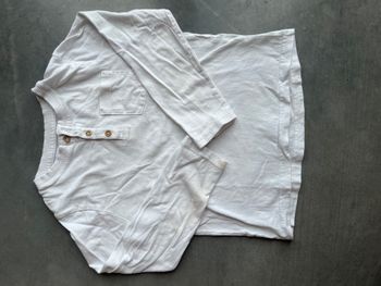 T-shirt manches longues blanc Kiabi 5 ans