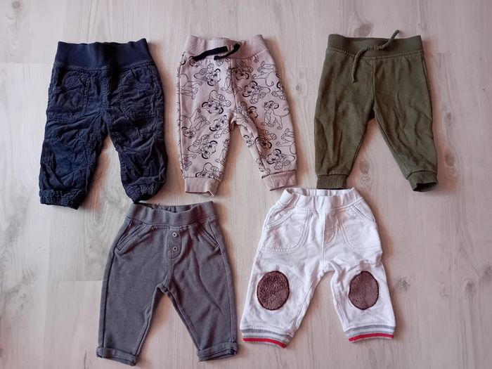 Lot de 5 jogging 6 mois