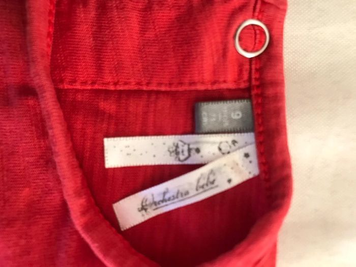 Tee shirt manche longue pressions au dos - photo numéro 3