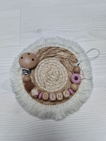 Attache tétine personnalisée