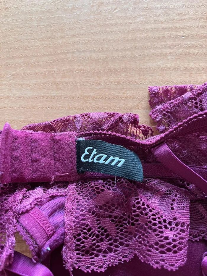 Soutien gorge Etam violet - photo numéro 5
