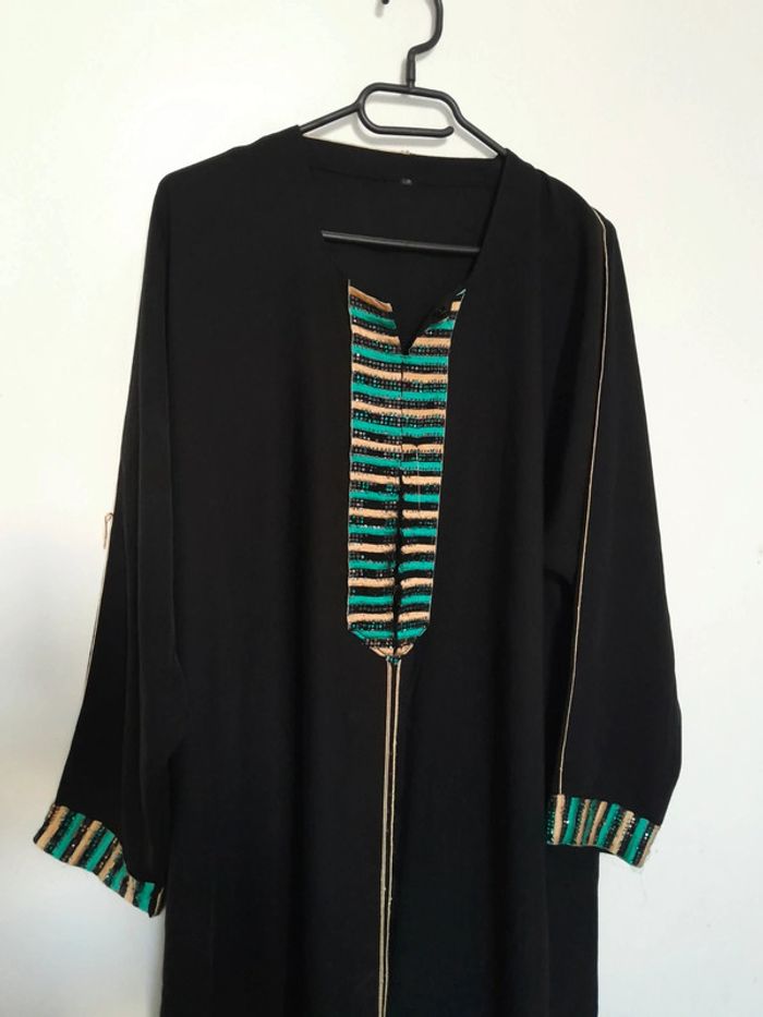 Robe abaya fluide taille 44-XXL 💢 - photo numéro 3