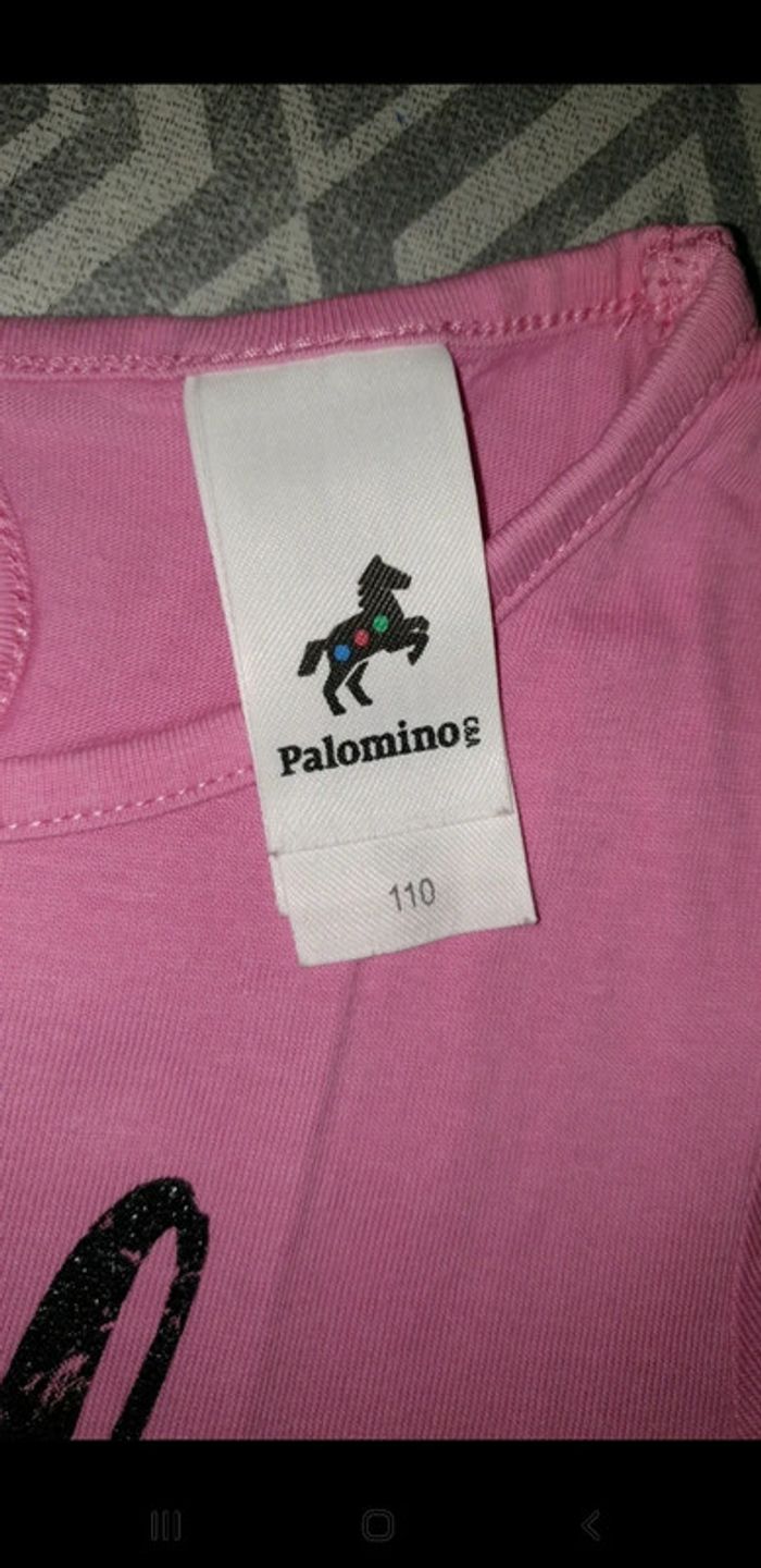 T-shirt fille 6 ans rose - photo numéro 4